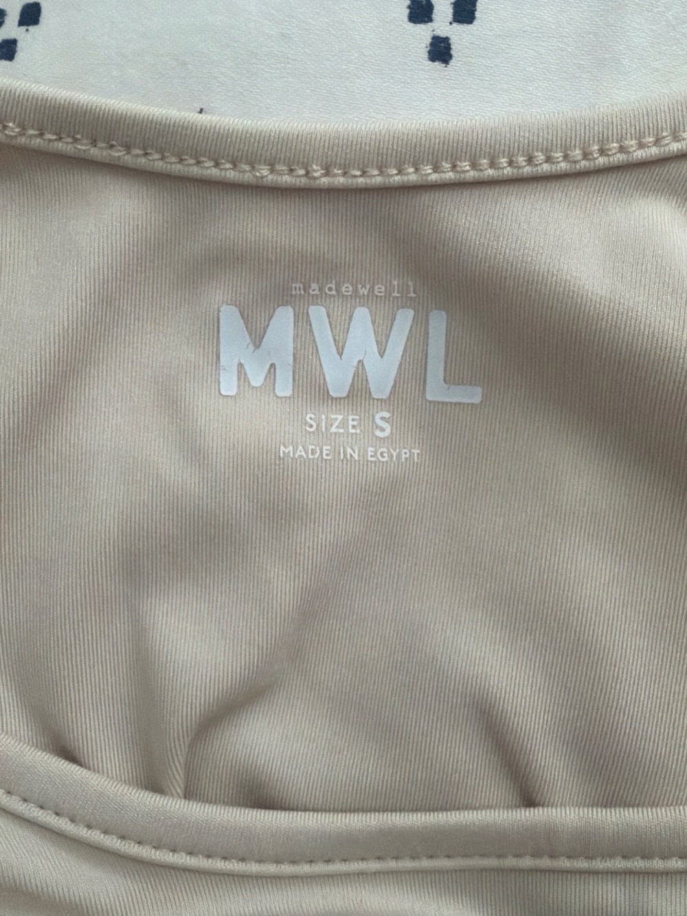 Madewell Nude Scoop Neck Long Sleeve Top - Picture 3 of 7